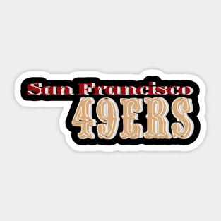 San Francisco 49ers Sticker